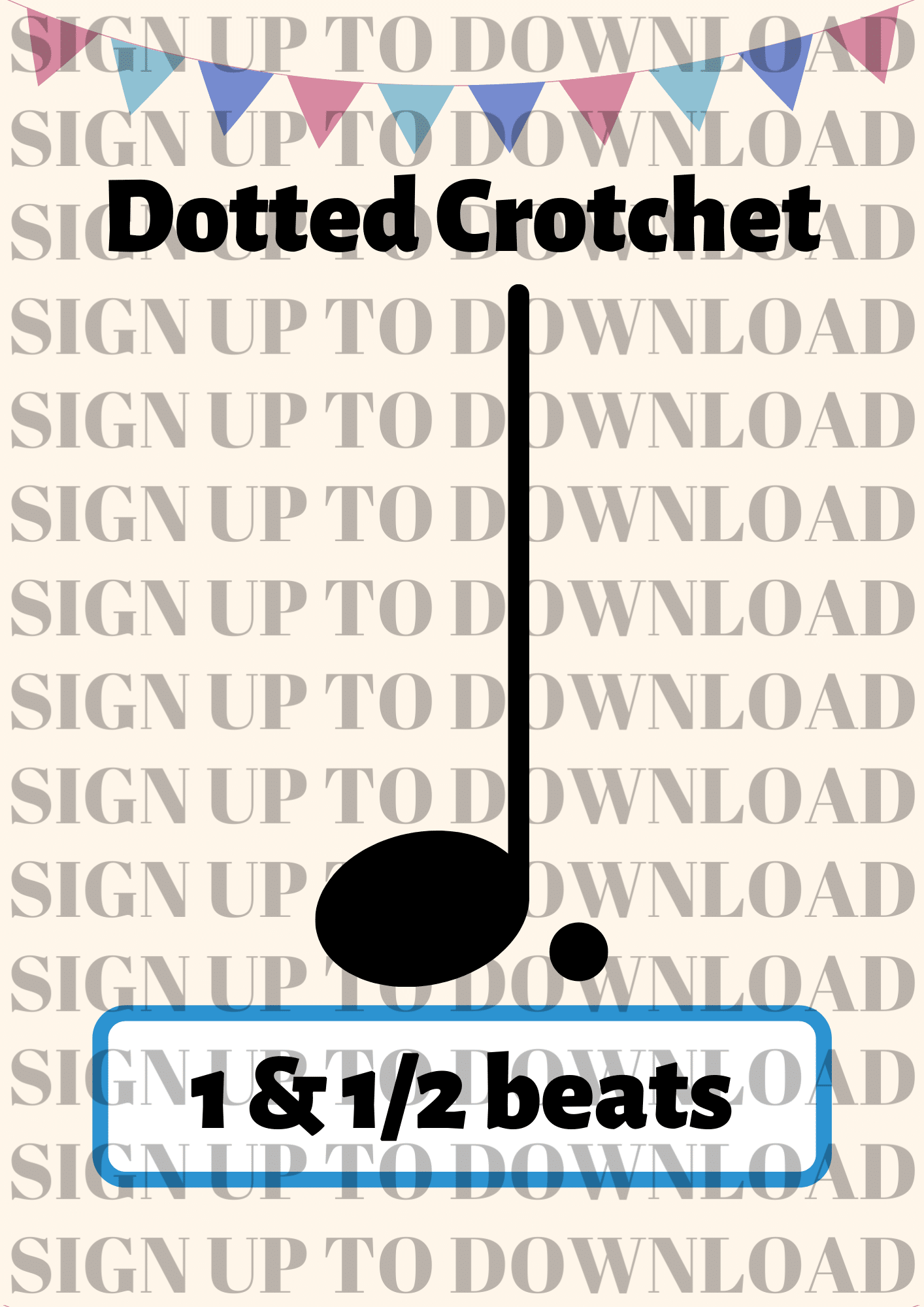 Easy Music Notation Display KS2 // The Musical Me