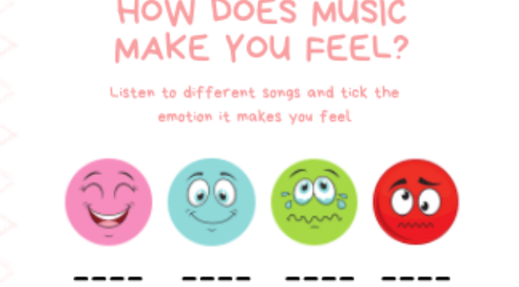 Emoji Music Reflection Worksheet!