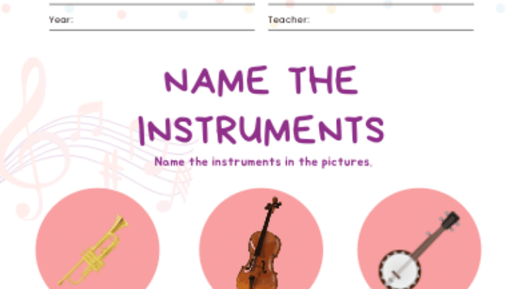 KS2 Name The Instruments!