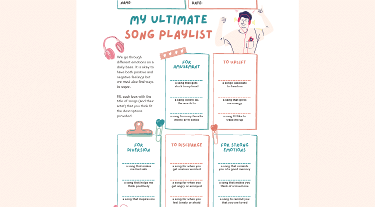 Musical Reflection Exercise - My Song Playlist