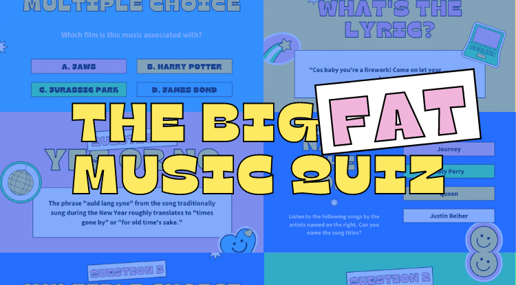 End Of Term Music Quiz